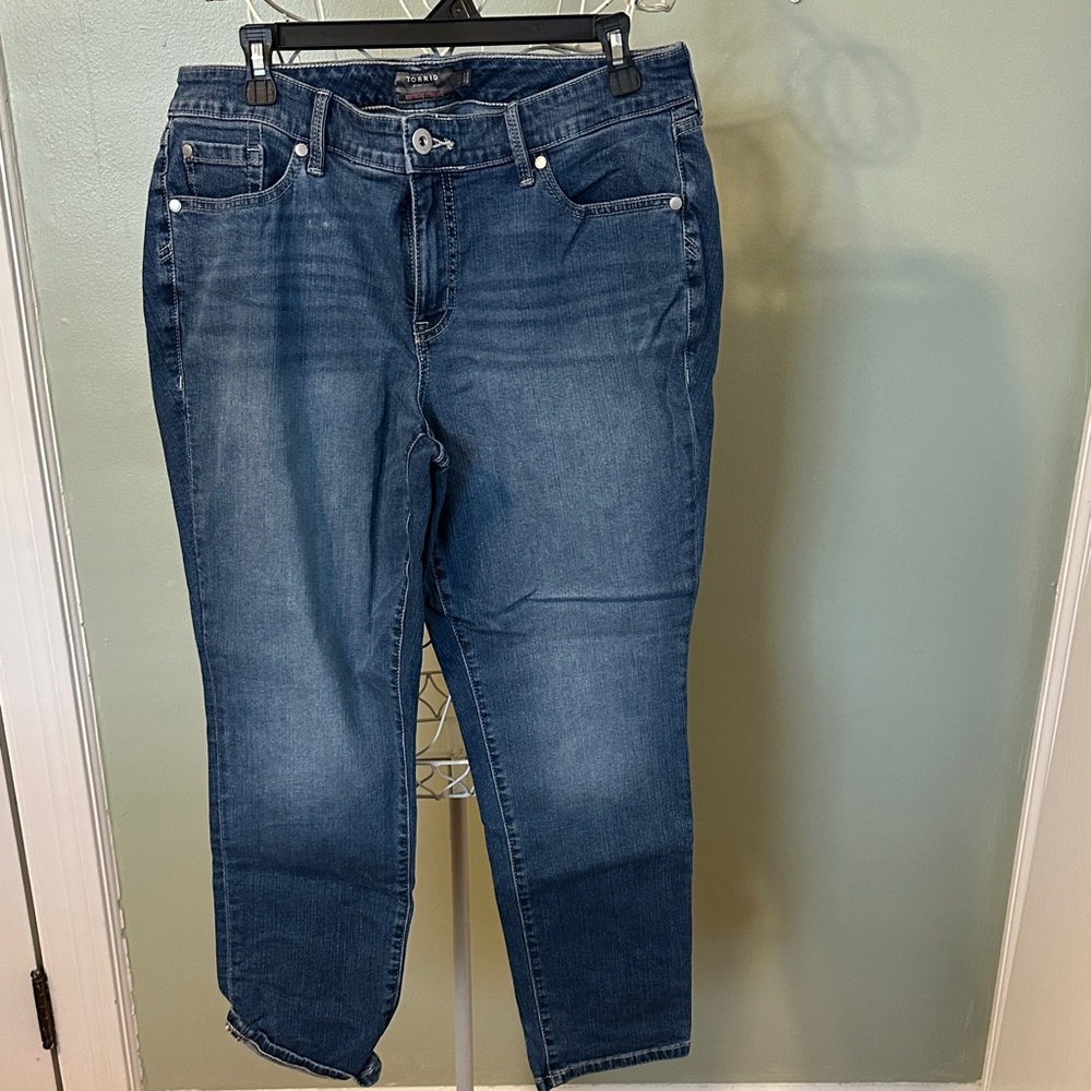 Torrid Women's Straight Leg Jeans - Medium Blue